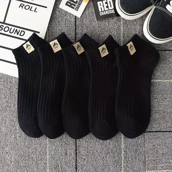 5 Paar Dünne Knöchelsocken für Frühling und Sommer