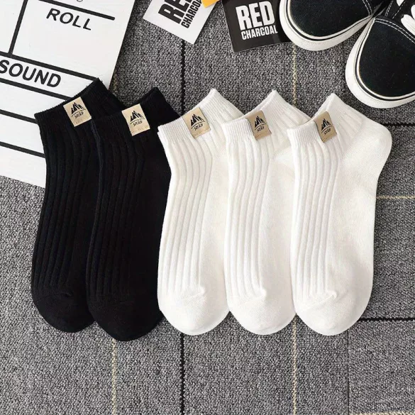 5 Paar Dünne Knöchelsocken für Frühling und Sommer