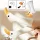 Lustige Gans-Muster lange Socken