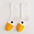 Lustige Gans-Muster lange Socken