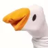 Lustige Gans-Muster lange Socken