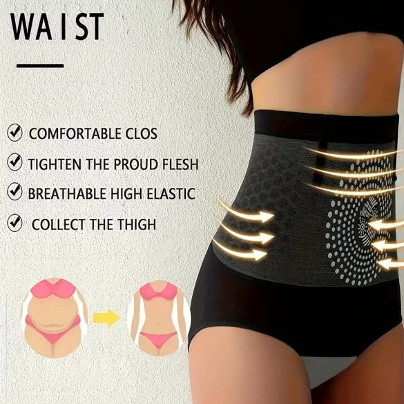 Elegante Hochtaillen Bauchkontrollierende Shapewear Damen-Slip
