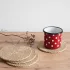 6er-Set handgewebte Jute-Untersetzer