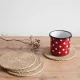 6er-Set handgewebte Jute-Untersetzer