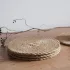 6er-Set handgewebte Jute-Untersetzer