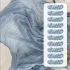 Böhmischer Stil transparenter Käsetuch Tischläufer