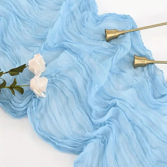 Böhmischer Stil transparenter Käsetuch Tischläufer