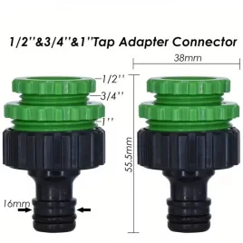 Universeller 1/2 und 3/4 und 1 Wasserhahnadapter-Anschluss