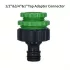 Universeller 1/2 und 3/4 und 1 Wasserhahnadapter-Anschluss