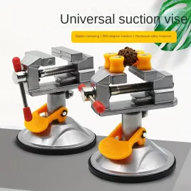   Aluminiumlegierung Universeller Tischschraubstock mit Saugfuß