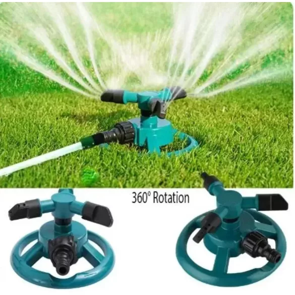 Automatischer Bewässerungssprinkler – 360° drehender Wassersprüher