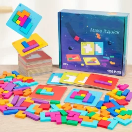 Geometrisches Puzzle-Spiel