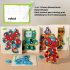 3D Holzroboter-Puzzle mit Bonusstift