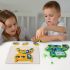 3D Holzroboter-Puzzle mit Bonusstift
