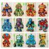 3D Holzroboter-Puzzle mit Bonusstift