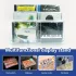 1 Stück Transparenter Acryl-CD-Ständer mit 3 Ebenen