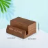 Premium Schwarzes Holz Vinyl- und CD-Regal