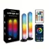 1 Set Intelligenter LED-Lichtstreifen mit RGB-Beleuchtung