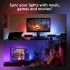 1 Set Intelligenter LED-Lichtstreifen mit RGB-Beleuchtung
