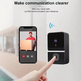 Intelligente WLAN-Türklingel mit eingebautem Akku