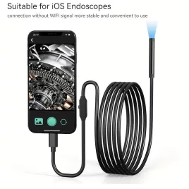   Industrielles Endoskop Kamera für Apple, 5,5mm Objektiv, 1080P HD-Auflösung