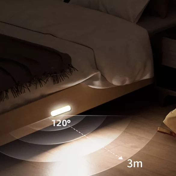 1 Stk. Intelligente Bewegungsmelder-LED-Lampe, einstellbare Helligkeit