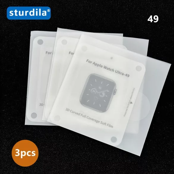 3 Stück Apple Watch Folie