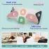 Ergonomisches Orthopädisches Nackenstützkissen aus Memory-Schaum mit Abnehmbarem Strick-Polyesterbezug