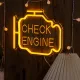 Neon-Check-Motor-Anzeige