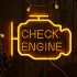 Neon-Check-Motor-Anzeige