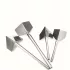 4-teiliges ProCraft Metalleckspachtel-Set