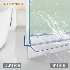 2 Stk. Duschabtrennung Untere Dichtung