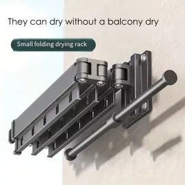 Aluminiumlegierung faltbarer Wäscheständer mit Haken