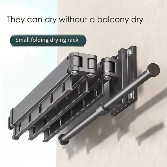 Aluminiumlegierung faltbarer Wäscheständer mit Haken