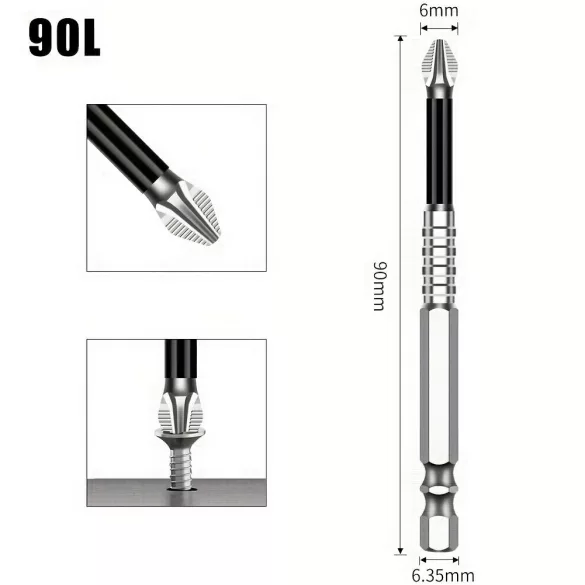 Starker Magnetischer Präzisions-Schraubendreher-Bit