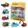 6-teiliges Gussbau-Fahrzeug-Spielset