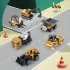 6-teiliges Gussbau-Fahrzeug-Spielset