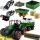 41,91 cm 1/24 Maßstab Bauernhof Traktor Spielset mit Anhänger