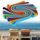 6 dicke Silikon-Handtuchstreifen für Strandstühle