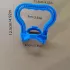 Ergonomischer Doppelring-Wasserflaschenhalter
