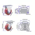 8 Stk. Langlebige PVC-Rolle