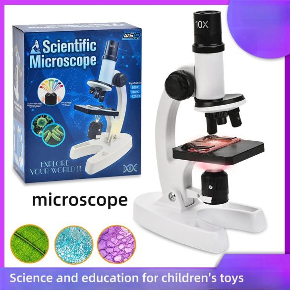 Simulations-Mikroskop Spiel – Wissenschaftliches und Lehrspiel für Kinder