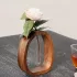 Holzblumendekoration