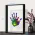 Familien Handabdruck Rahmen-Set