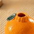 Orangenförmige Keramikvase