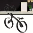Moderne Schwarze Abstrakte Fahrradskulptur