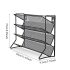 4-stufiger Metall-Gewürzregal Küchenarbeitsplatten-Organizer