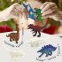 6-teiliges Dinosaurier-Malspiel-Set