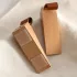 Premium-Holztürstopper mit polierter Metallbeschichtung