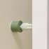 Leiser, durchstoßsicherer Türstopper